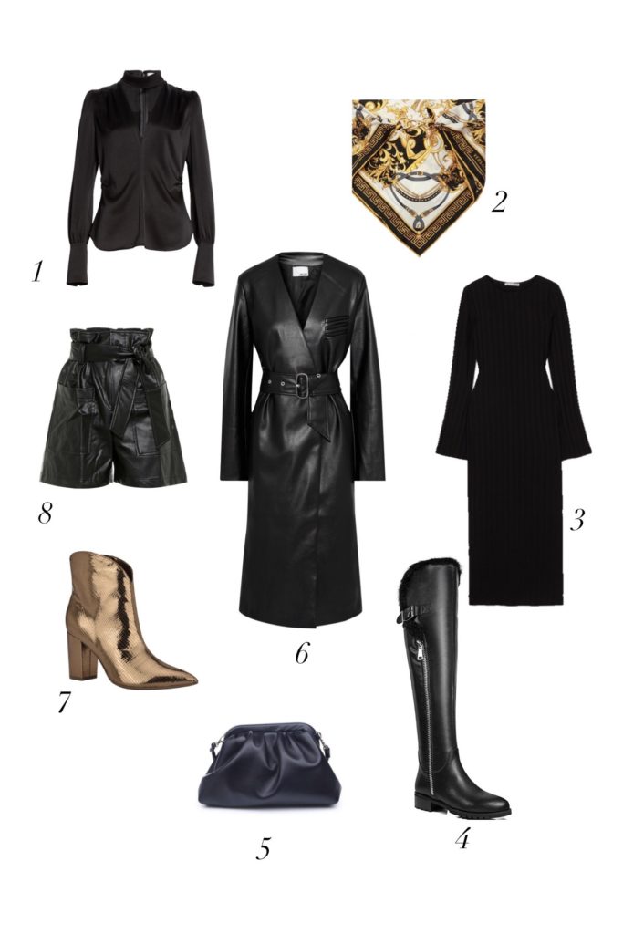 Black Leather Shorts Dressy Outfits For Women (5 ideas & outfits)